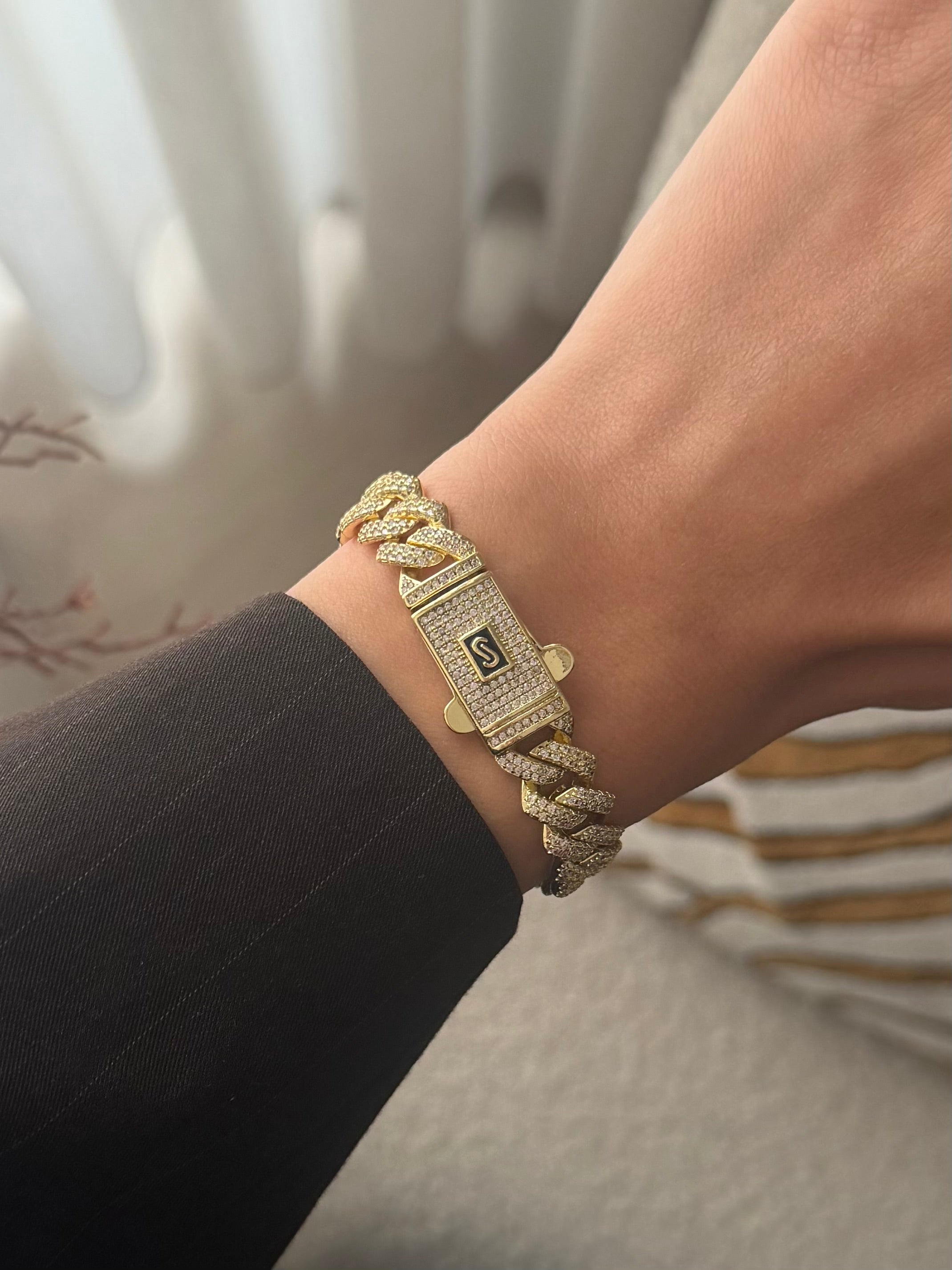 MONACO ARMBAND FULL STEEN