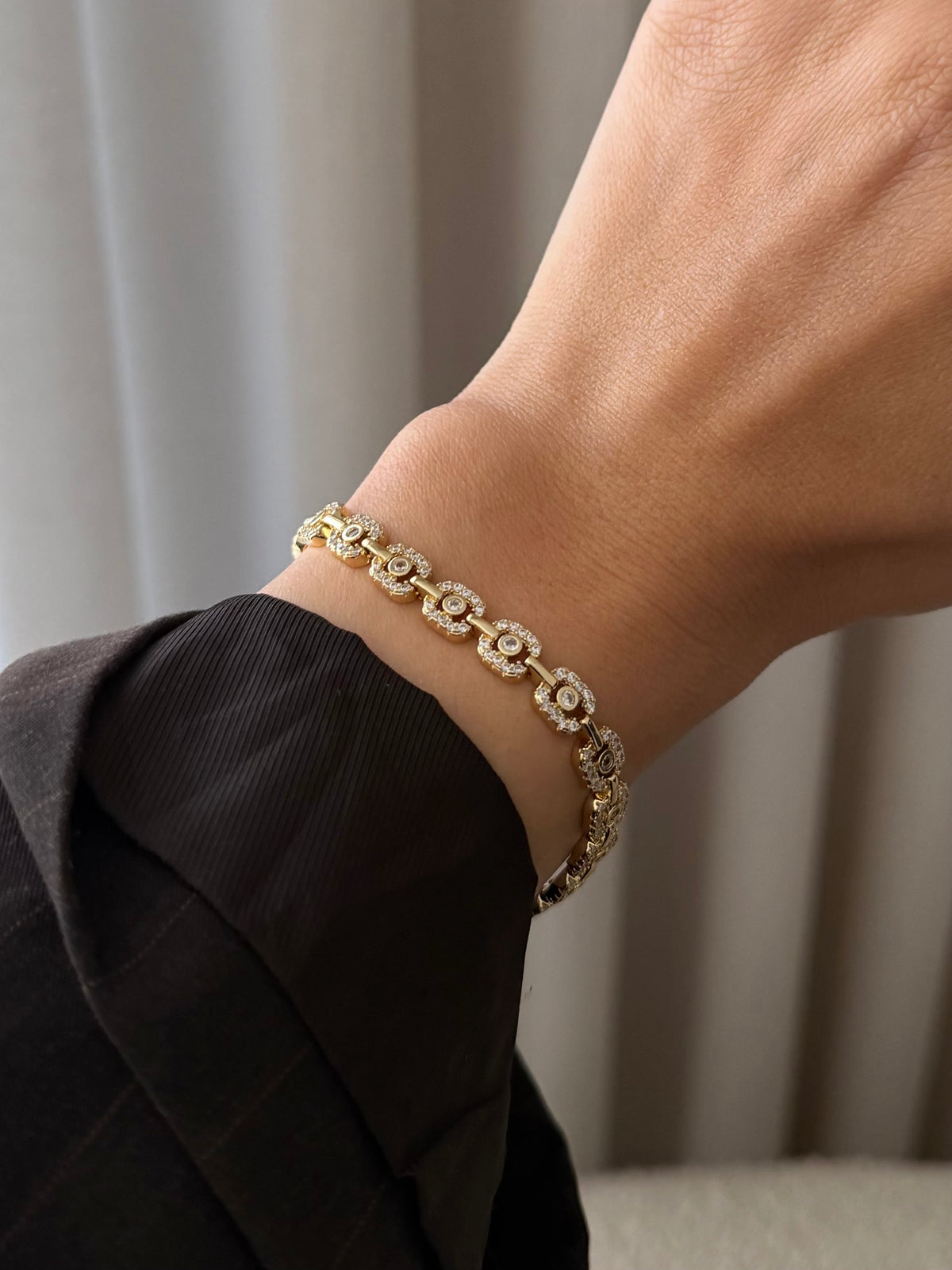ÉLAN ARMBAND FULL STEEN
