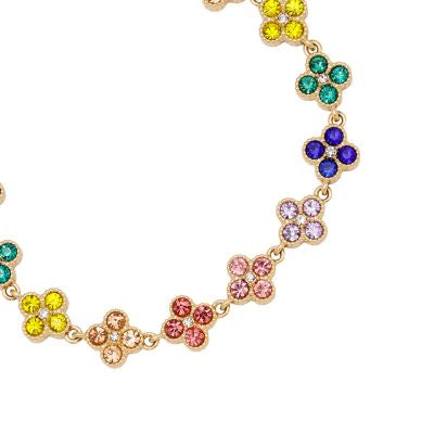 MULTI COLOUR FLOWER ARMBAND