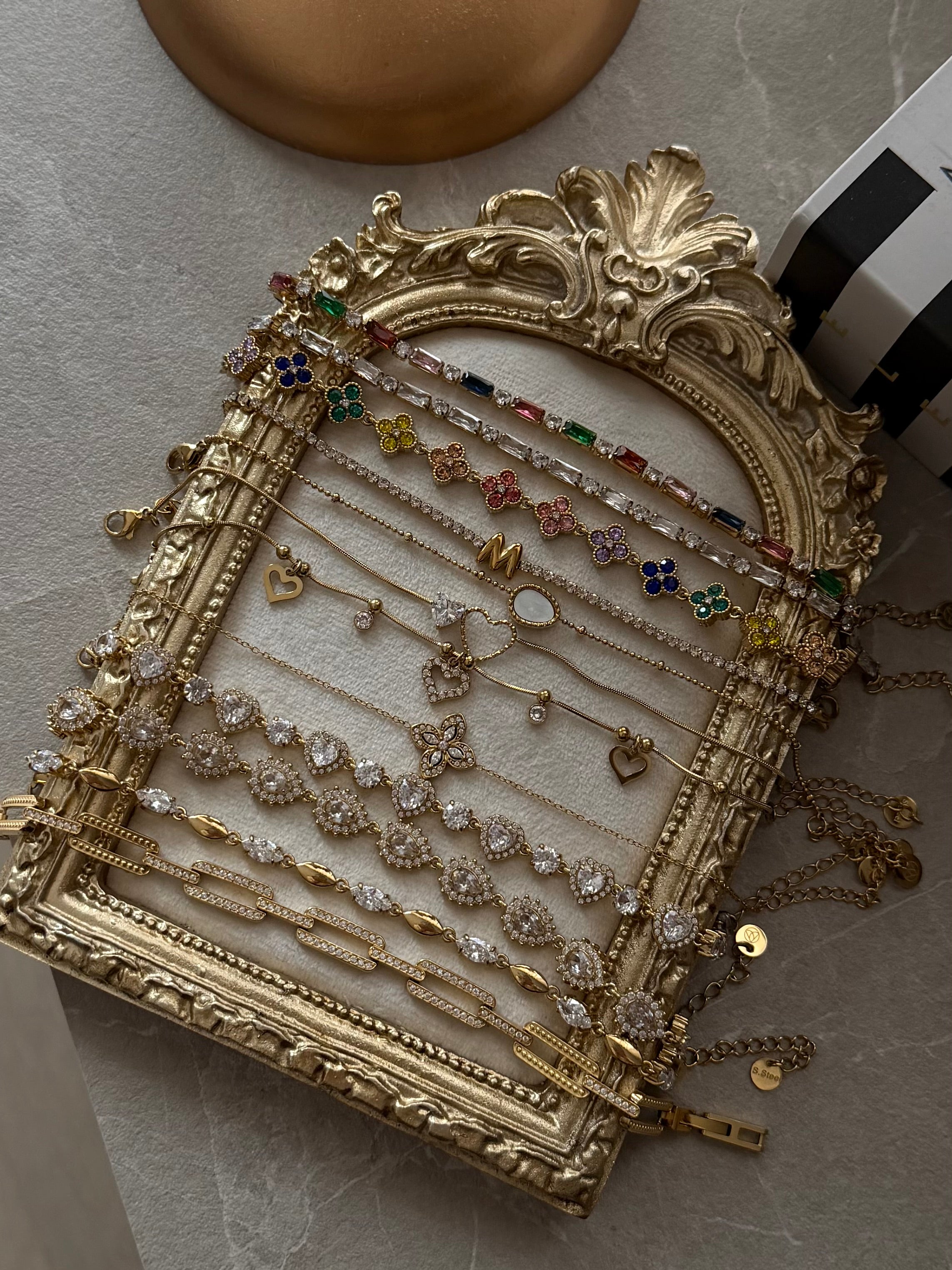 DIAMANT OVAL ARMBAND