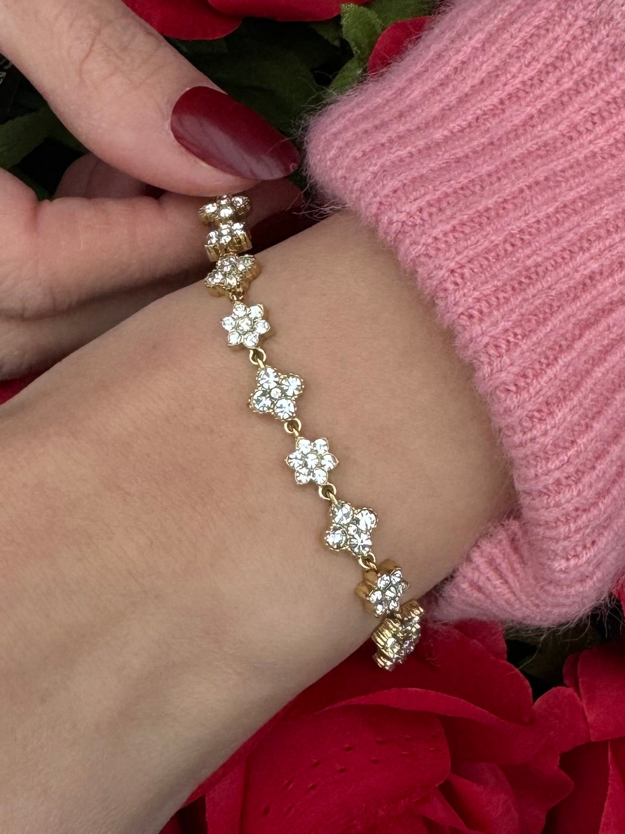 KLAVER BLOEM ARMBAND