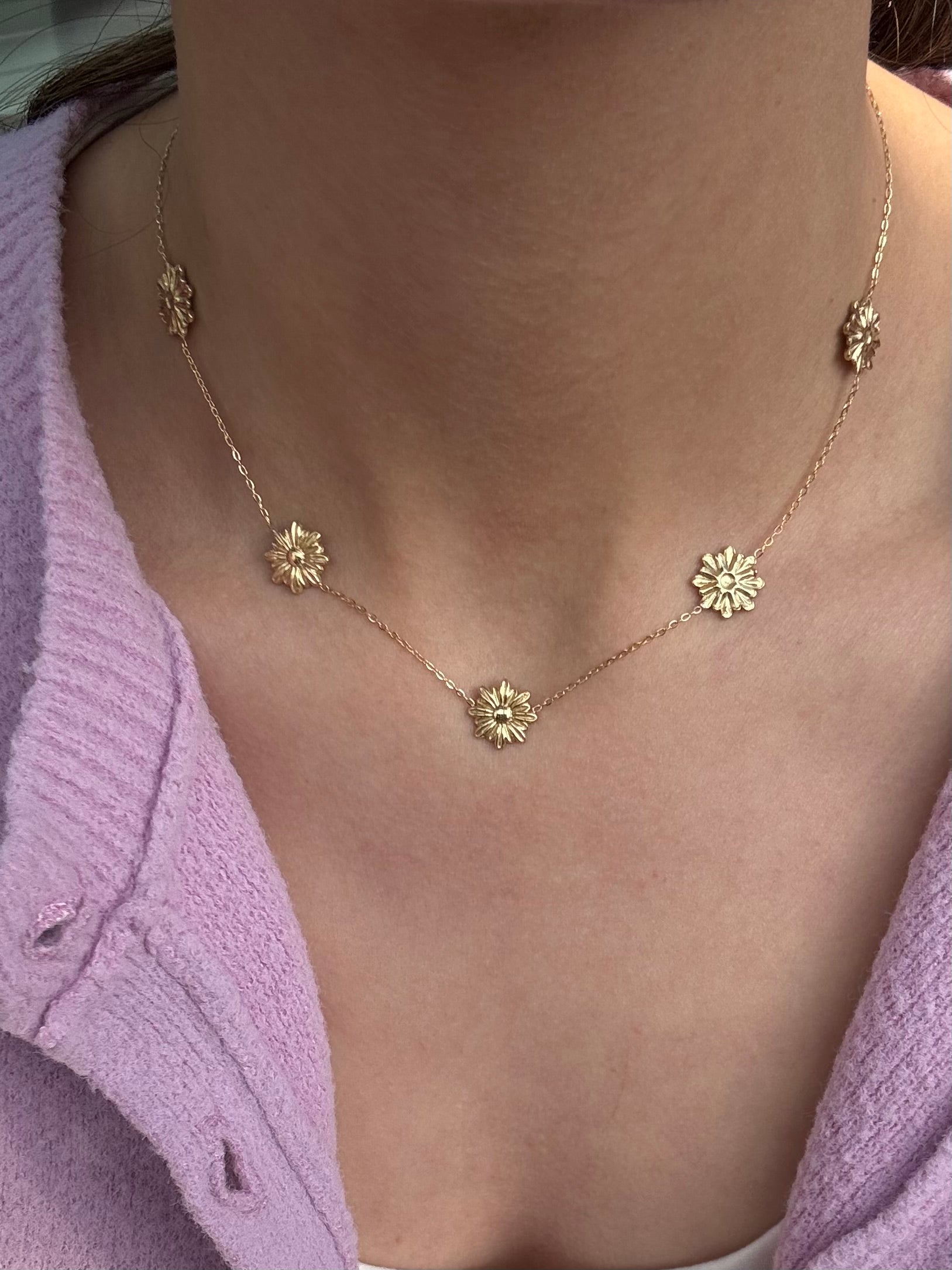 FIVE BLOOM KETTING