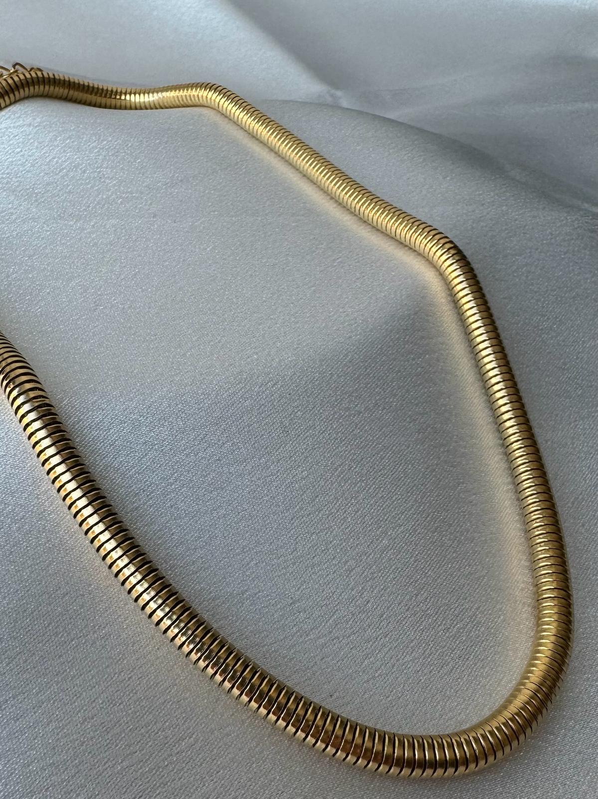 YUNA SNAKE BIG ROND KETTING