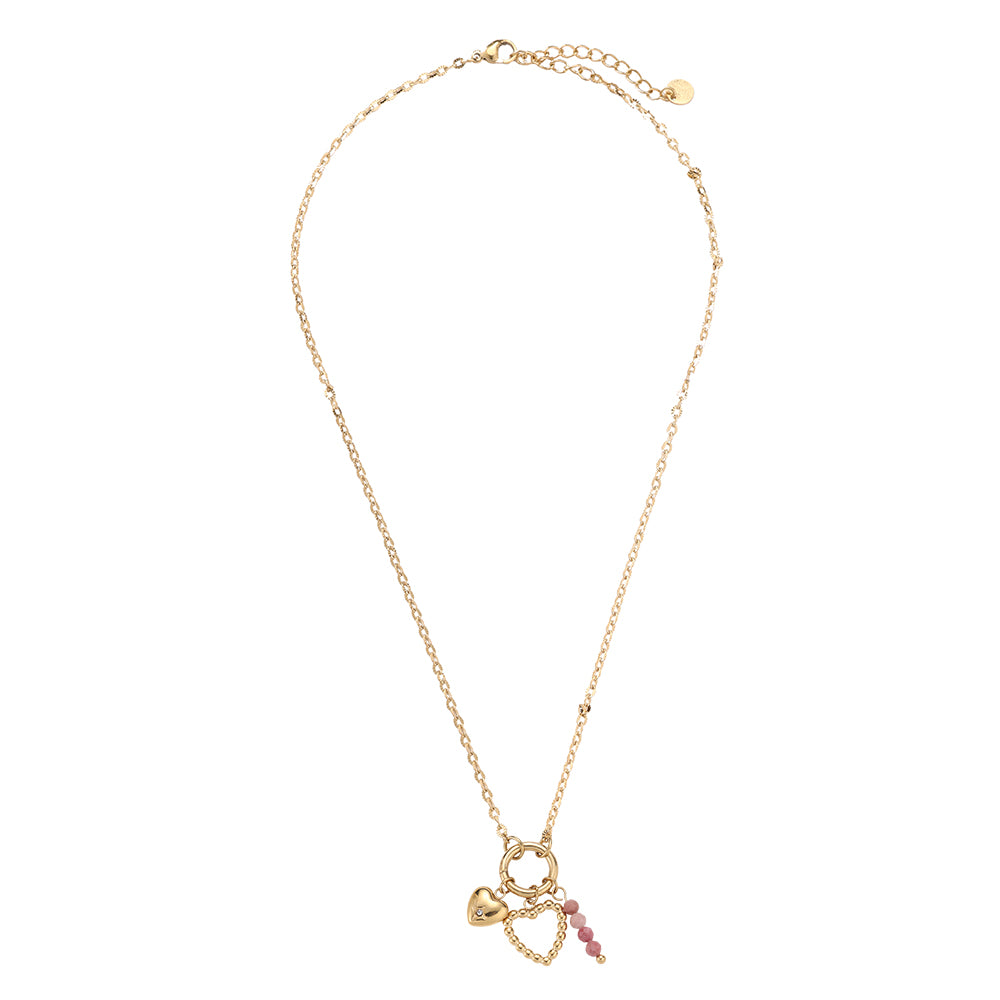 ROZE HART KETTING