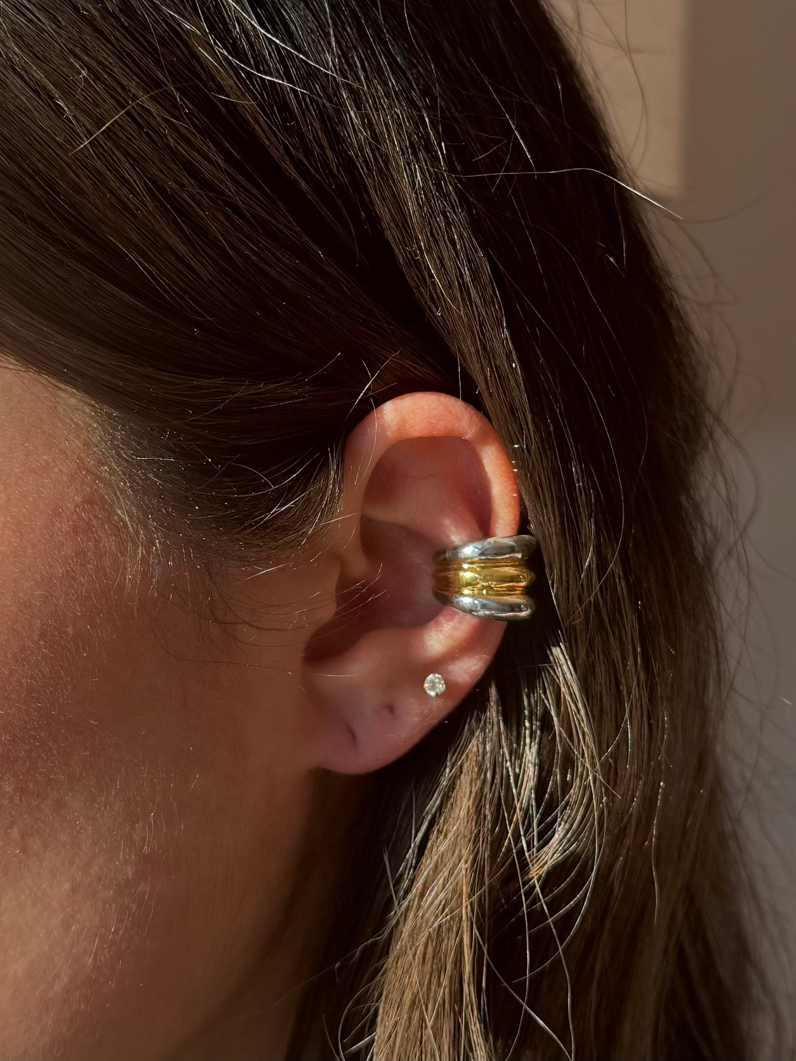 GOUD & ZILVER EARCUFF
