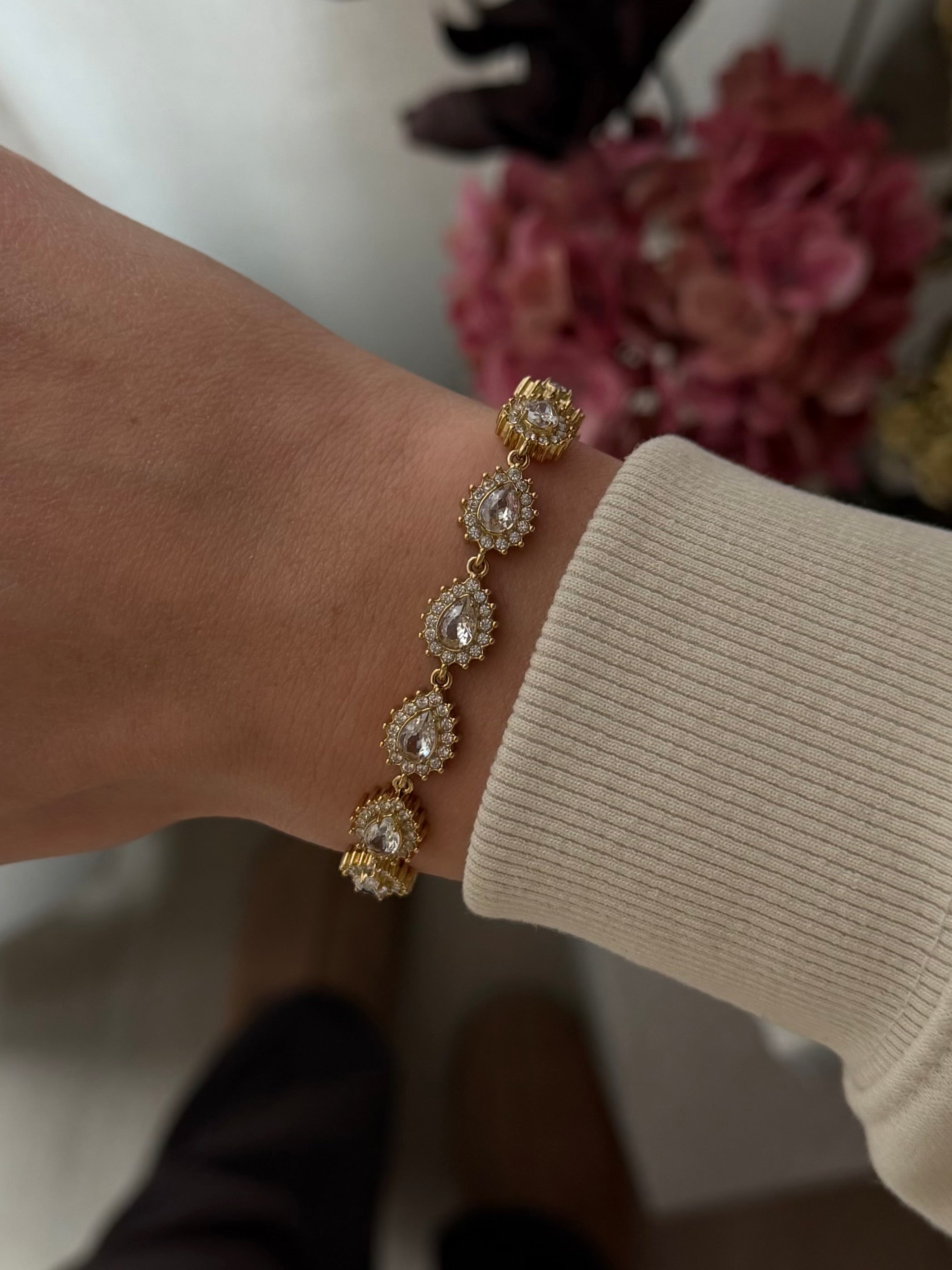 DIAMANT OVAL ARMBAND