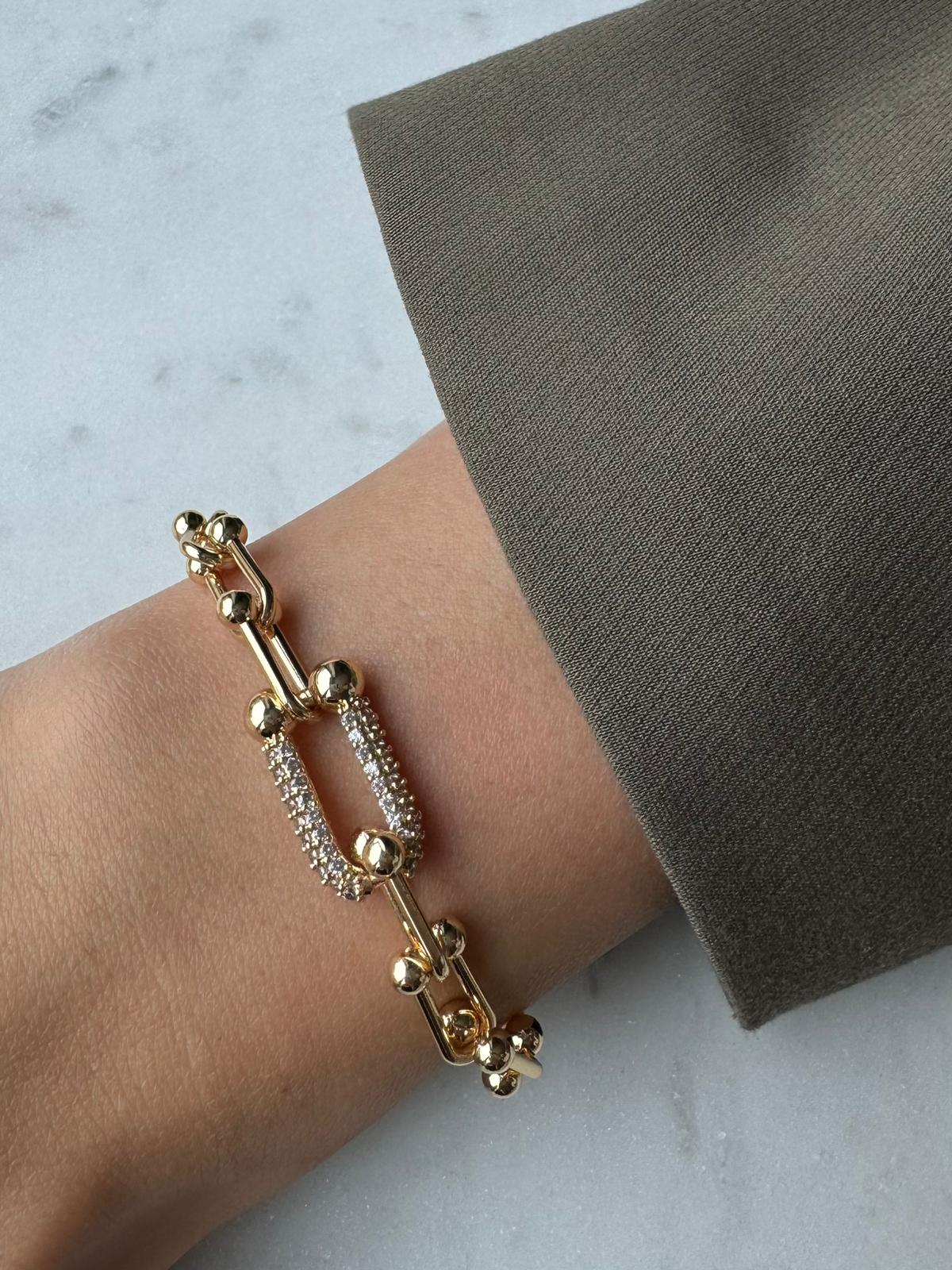 NORA ARMBAND GOUD